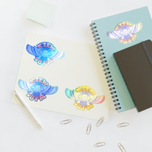 Load image into Gallery viewer, 98 KZEW-FM Winged Zooloo Sticker Sheets
