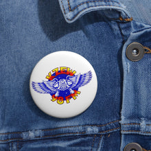 Load image into Gallery viewer, 98 KZEW-FM Winged ZOOLOO Custom Button