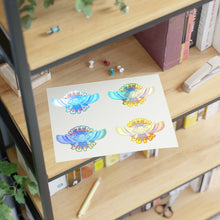 Load image into Gallery viewer, 98 KZEW-FM Winged Zooloo Sticker Sheets