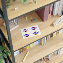 Load image into Gallery viewer, 98 KZEW-FM Winged Zooloo Sticker Sheets