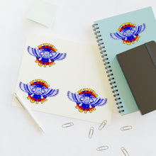 Load image into Gallery viewer, 98 KZEW-FM Winged Zooloo Sticker Sheets