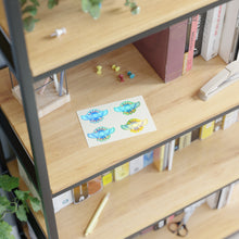 Load image into Gallery viewer, 98 KZEW-FM Winged Zooloo Sticker Sheets