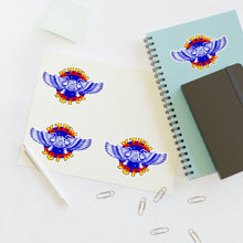 Load image into Gallery viewer, 98 KZEW-FM Winged Zooloo Sticker Sheets