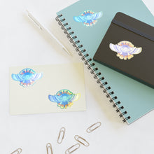 Load image into Gallery viewer, 98 KZEW-FM Winged Zooloo Sticker Sheets
