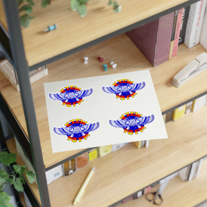 98 KZEW-FM Winged Zooloo Sticker Sheets
