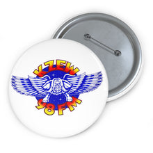 Load image into Gallery viewer, 98 KZEW-FM Winged ZOOLOO Custom Button