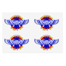 Load image into Gallery viewer, 98 KZEW-FM Winged Zooloo Sticker Sheets