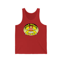 Load image into Gallery viewer, 98 KZEW-FM Zoo Freak Unisex Jersey Tank Top