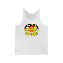 Load image into Gallery viewer, 98 KZEW-FM Zoo Freak Unisex Jersey Tank Top