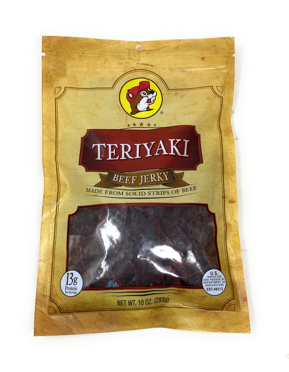 Bucee's Teriyaki Beef Jerky RECORDS GEEK