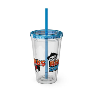 Records Geek Sunsplash Tumbler with Straw