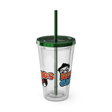 Load image into Gallery viewer, Records Geek Sunsplash Tumbler with Straw