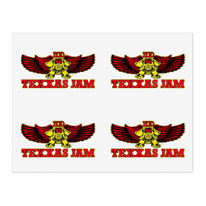 98 KZEW-FM Texxas Jam Sticker Sheets