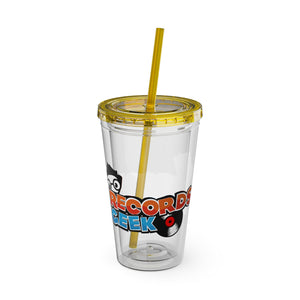 Records Geek Sunsplash Tumbler with Straw