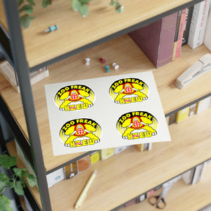 98 KZEW-FM Zoo Freak Sticker Sheets
