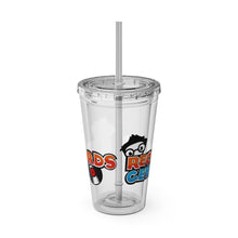 Load image into Gallery viewer, Records Geek Sunsplash Tumbler with Straw