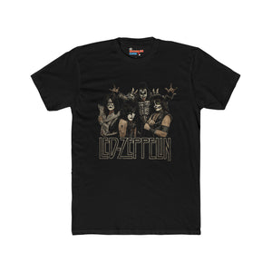 Rock Legends Fusion: KISS Zeppelin Parody Tee