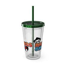 Load image into Gallery viewer, Records Geek Sunsplash Tumbler with Straw