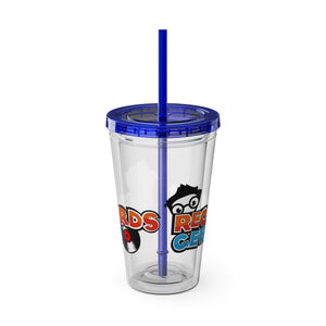 Records Geek Sunsplash Tumbler with Straw