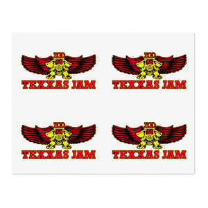 98 KZEW-FM Texxas Jam Sticker Sheets