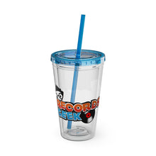 Load image into Gallery viewer, Records Geek Sunsplash Tumbler with Straw