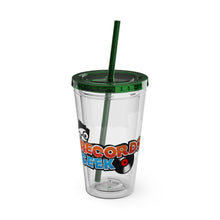 Load image into Gallery viewer, Records Geek Sunsplash Tumbler with Straw