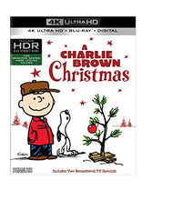 Load image into Gallery viewer, Peanuts A Charlie Brown Christmas Deluxe DVD Blu-ray 4K UHD