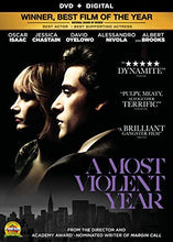Load image into Gallery viewer, A Most Violent Year Movie Cover Oscar Isaac Jessica Chastain Blu-ray and DVD Formats Lionsgate 2014