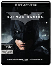 Load image into Gallery viewer, Batman Begins 4K UHD Blu-ray DVD