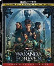 Load image into Gallery viewer, Black Panther Wakanda Forever 4K UHD Blu-ray DVD Marvel movie