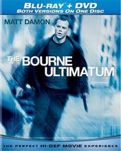 Load image into Gallery viewer, The Bourne Ultimatum 2007 Blu-ray starring Matt Damon Julia Stiles and Joan Allen directed by Paul Greengrass.