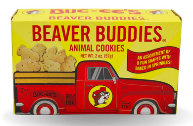 Buc-ee's Beaver Buddies Animal Cookies