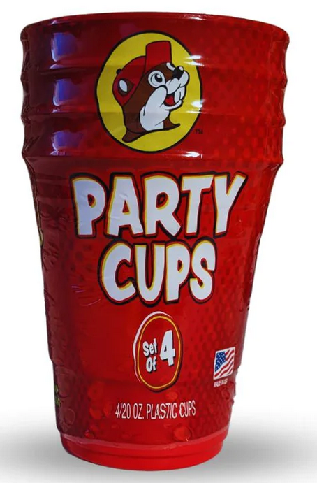 Buc-ee's Party Cups