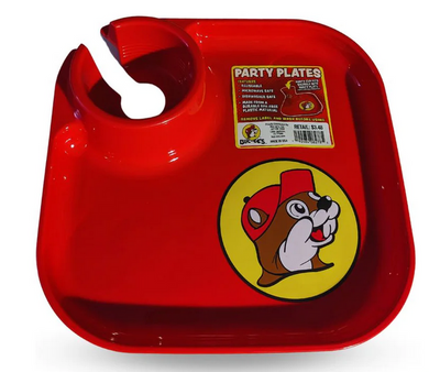 Buc-ee's Party Plate