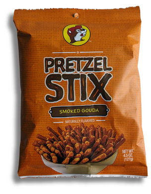 Buc-ee's Smoked Gouda Pretzel Stix