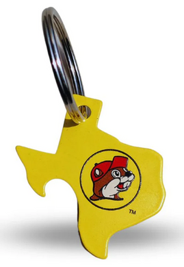 Buc-ee's Texas Shaped Key Ring