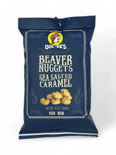 Load image into Gallery viewer, Buc-ee's Beaver Nuggets Sea Salted Caramel 3 oz 10 oz Bag Sweet Salty Corn Puff
