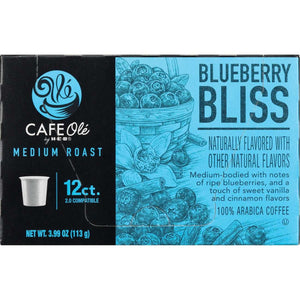 Cafe Olé by H‑E‑B Medium Roast Blueberry Bliss Coffee Single Serve Cups