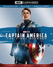 Load image into Gallery viewer, Captain America The First Avenger 4K Ultra HD + Blu-ray