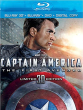 Load image into Gallery viewer, Captain America The First Avenger Blu-ray 3D