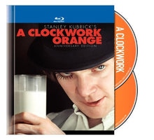 Load image into Gallery viewer, A Clockwork Orange Blu-ray Anniversary Edition Stanley Kubrick film starring Malcolm McDowell.