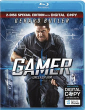 Load image into Gallery viewer, Gamer 2009 4K Blu-ray DVD Gerard Butler Michael C Hall Logan Lerman Sci-Fi Action