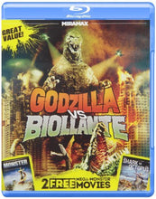 Load image into Gallery viewer, Godzilla vs. Biollante + Monster + Mega Shark vs. Giant Octopus (3 Movies)