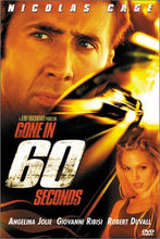 Load image into Gallery viewer, Gone in 60 Seconds DVD/Blu-ray cover, 2000 action heist film starring Nicolas Cage