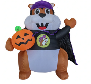 Buc-ee's Halloween 6 Ft. Inflatable Beaver