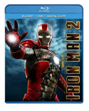 Load image into Gallery viewer, Iron Man 2 2010 4K Blu-ray DVD Marvel Studios Jon Favreau Robert Downey Jr Scarlett Johansson AC/DC