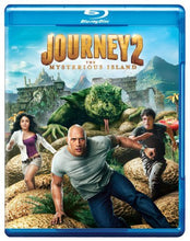 Load image into Gallery viewer, Journey 2 The Mysterious Island Blu-ray movie starring Dwayne Johnson Vanessa Hudgens and Josh Hutcherson.