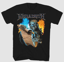 Load image into Gallery viewer, Megadeth Cryptic Writings t-shirt, front and back Vic Rattlehead artwork