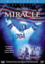 Load image into Gallery viewer, Miracle 2004 DVD Cover Kurt Russell Herb Brooks 1980 Olympic Hockey Team USA