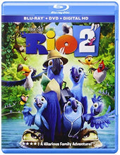 Load image into Gallery viewer, Rio 2 Blu-ray and DVD combo cover art